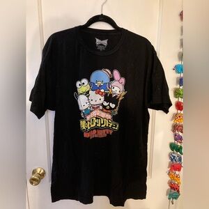 My Hero Academia X Hello Kitty And Friends, graphic tshirt, women’s XL